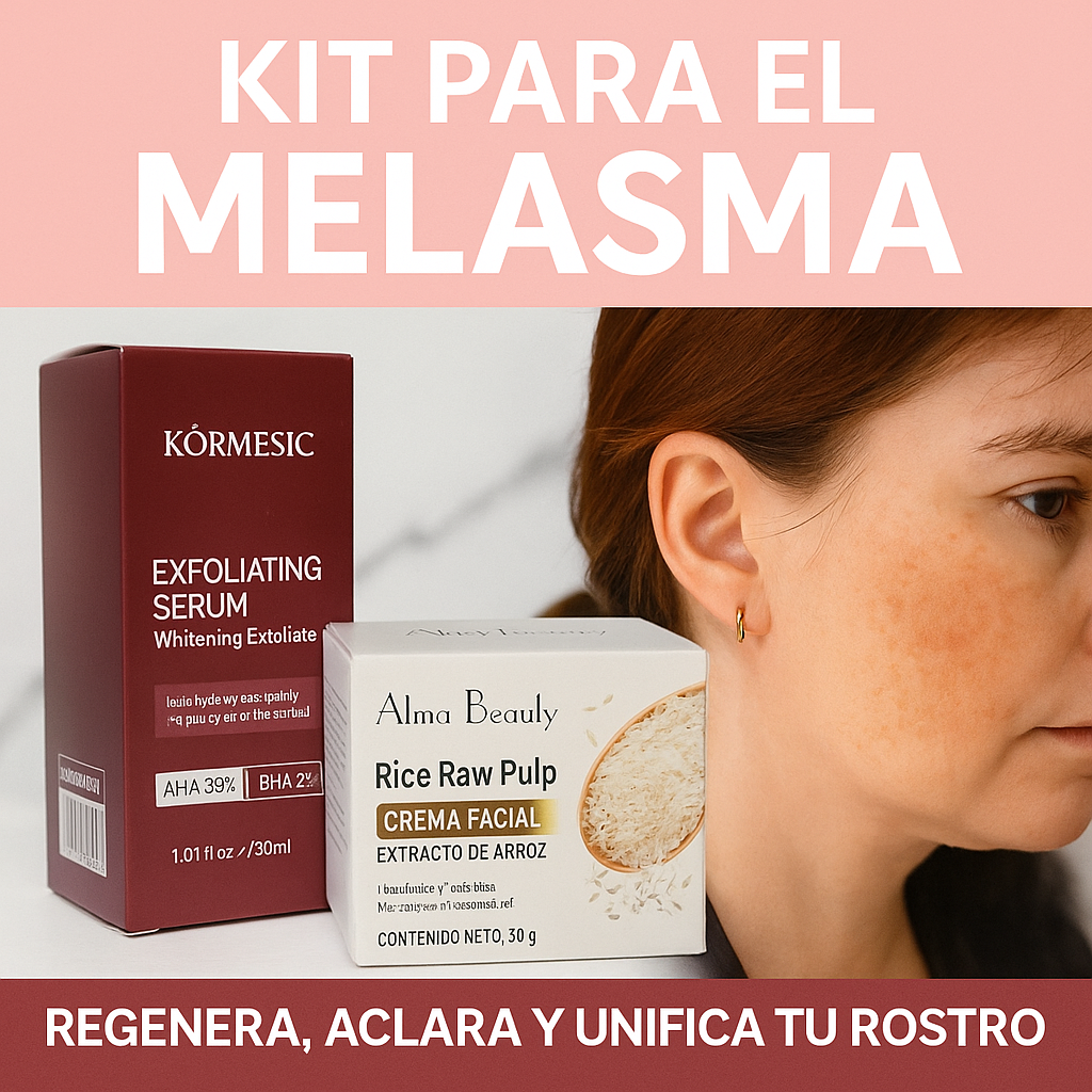 COMBO ESPECIAL PARA ELIMINAR MELASMA COMBO ESPECIAL PARA ELIMINAR MELASMA