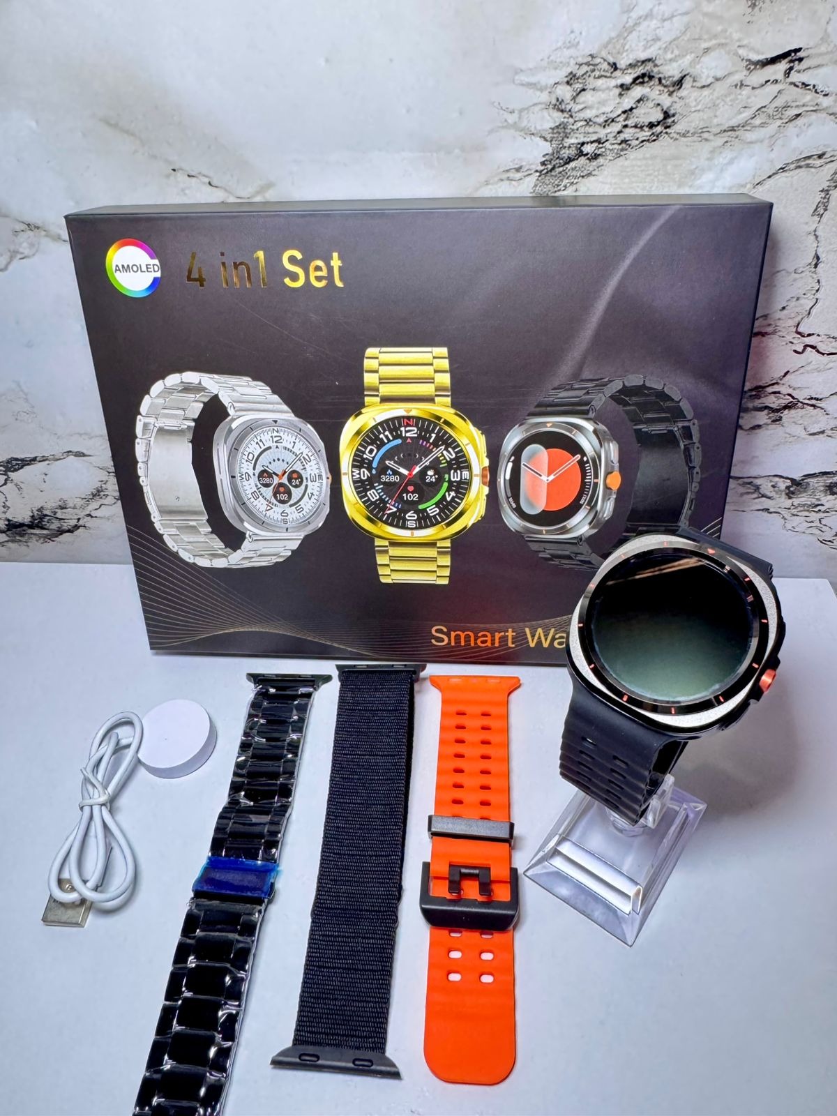 Reloj Inteligente Smartwatch tf4 ultra Gray helmet for bikers