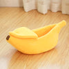 Cama para gato con forma de banano (Talla S)