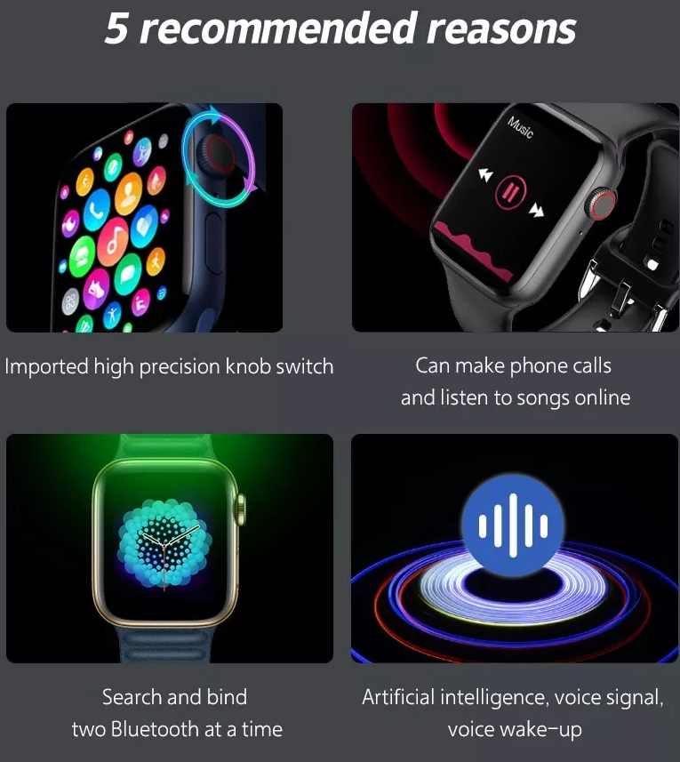 Reloj Inteligente T500 Reloj Inteligente T500