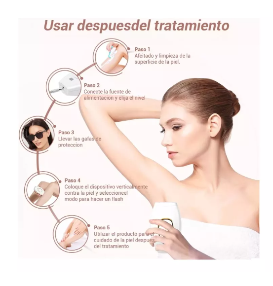 Depiladora IPL Profesional