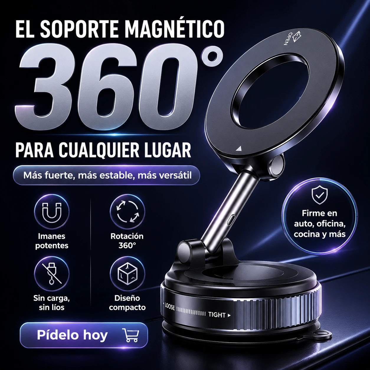 Soporte De Teléfono Magnético K007