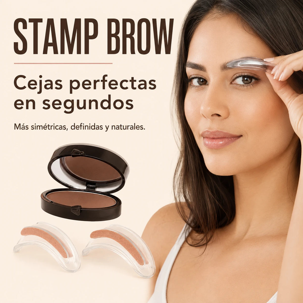 StampBrow: Cejas perfectas en segundos, sin esfuerzo y siempre iguales.