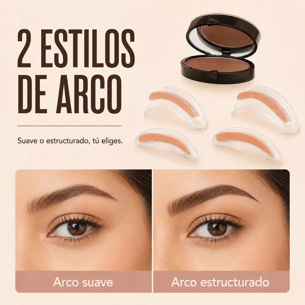 StampBrow: Cejas perfectas en segundos, sin esfuerzo y siempre iguales.