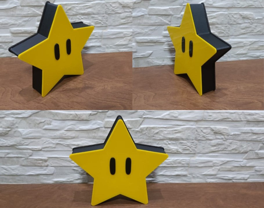 NUEVA LÁMPARA CON DISEÑO DE ESTRELLA DE MARIO