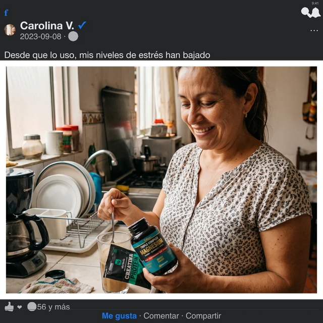 Citrato De Magnesio con Proteina Creatina