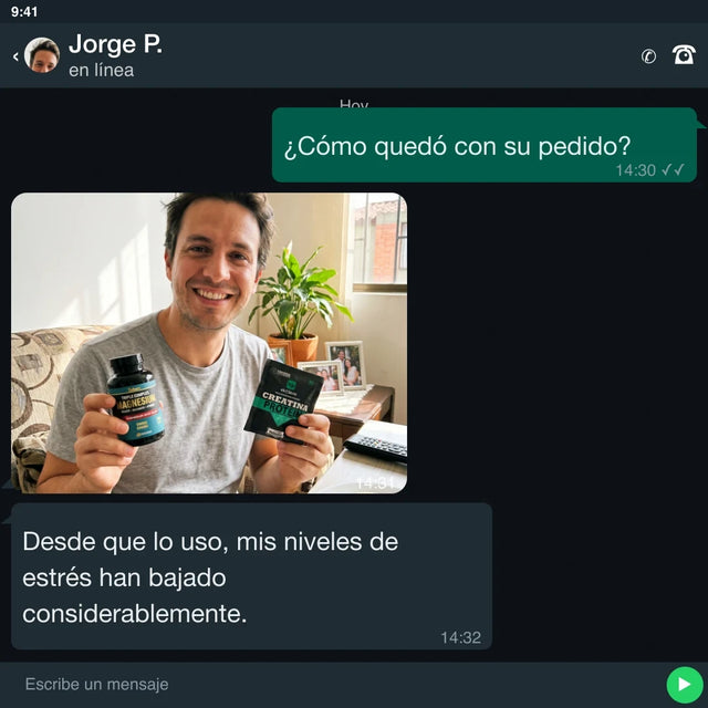 Citrato De Magnesio con Proteina Creatina