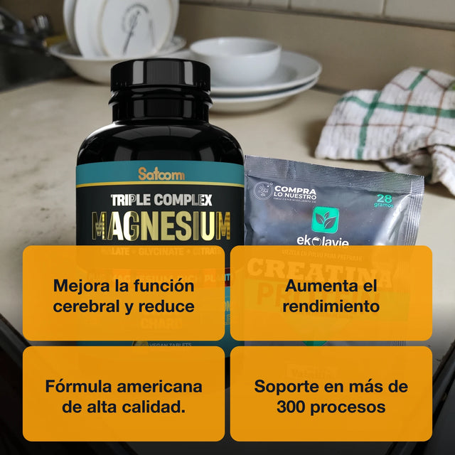 Citrato De Magnesio con Proteina Creatina