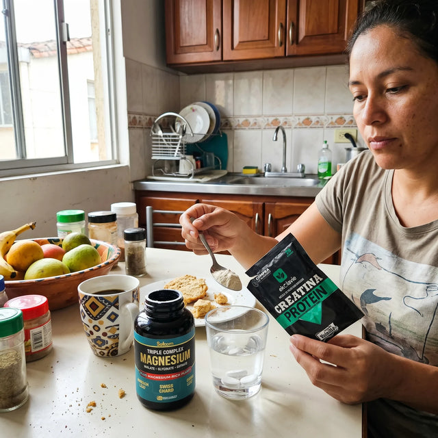 Citrato De Magnesio con Proteina Creatina