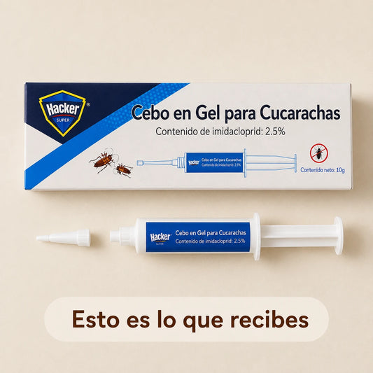 Elimina las cucarachas desde la raíz sin fumigar tu casa, Una gota acaba con un nido completo · Incluye guía 📖 [Envío Gratis]