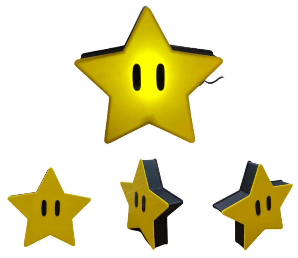 NUEVA LÁMPARA CON DISEÑO DE ESTRELLA DE MARIO