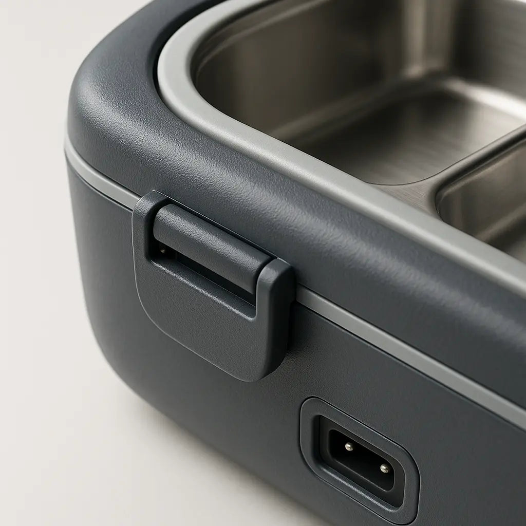 Recipientes: Acero inoxidable 304 (4 tazones con tapas).