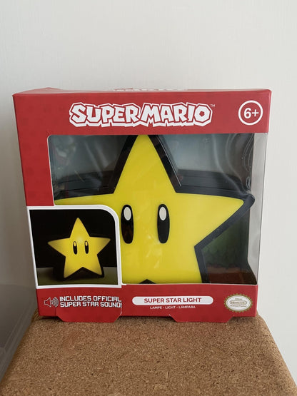 NUEVA LÁMPARA CON DISEÑO DE ESTRELLA DE MARIO