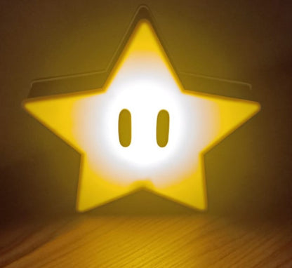 NUEVA LÁMPARA CON DISEÑO DE ESTRELLA DE MARIO