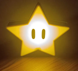 NUEVA LÁMPARA CON DISEÑO DE ESTRELLA DE MARIO